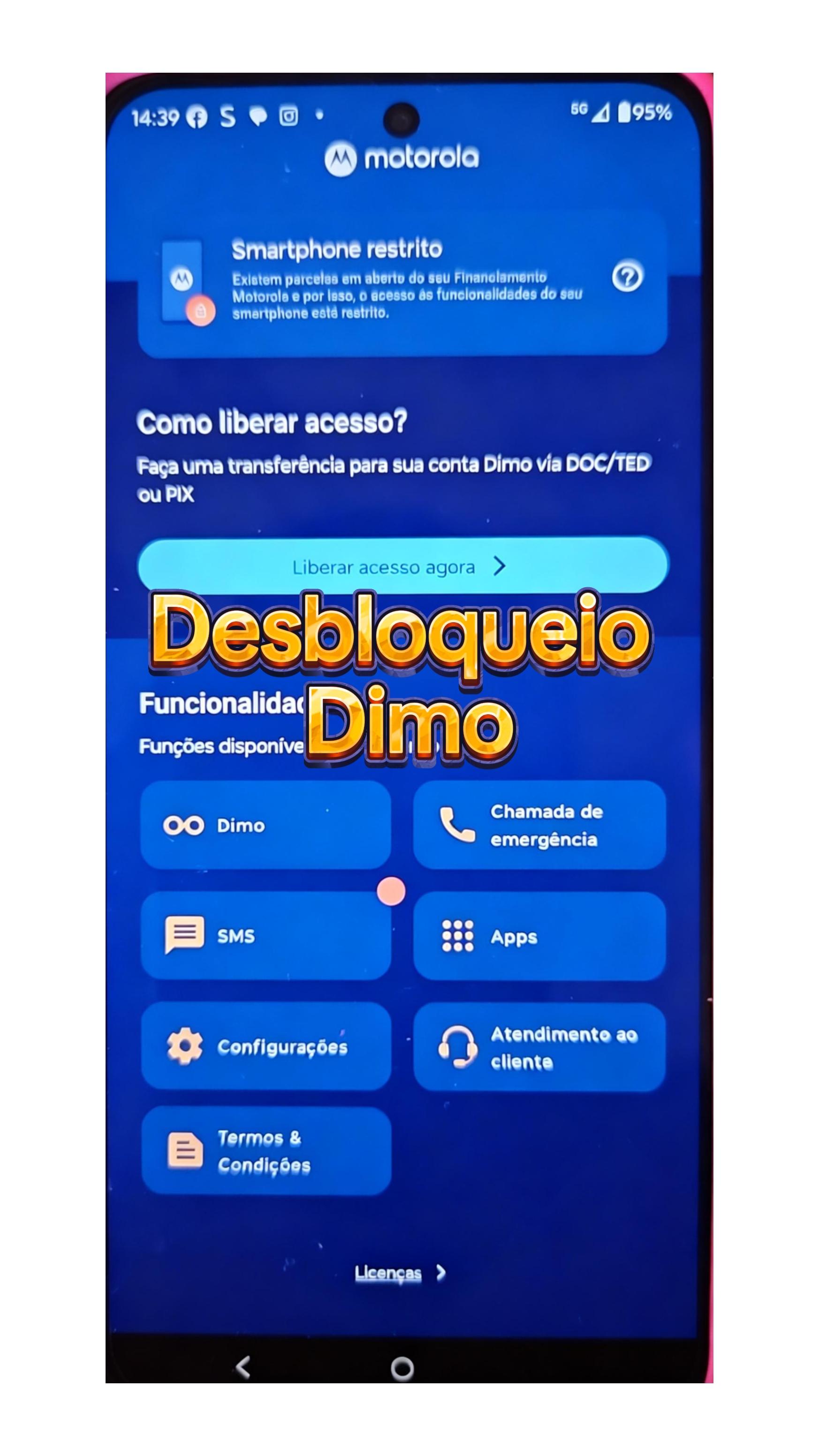 Desbloqueio dimo todos modelos mtk