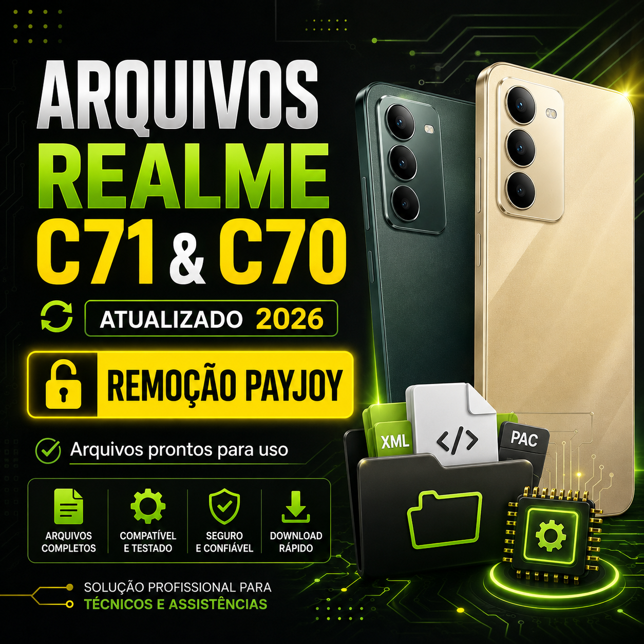 Arquivos Realme C71 / C70 Atualizado 2026 – Solução PayJoy
