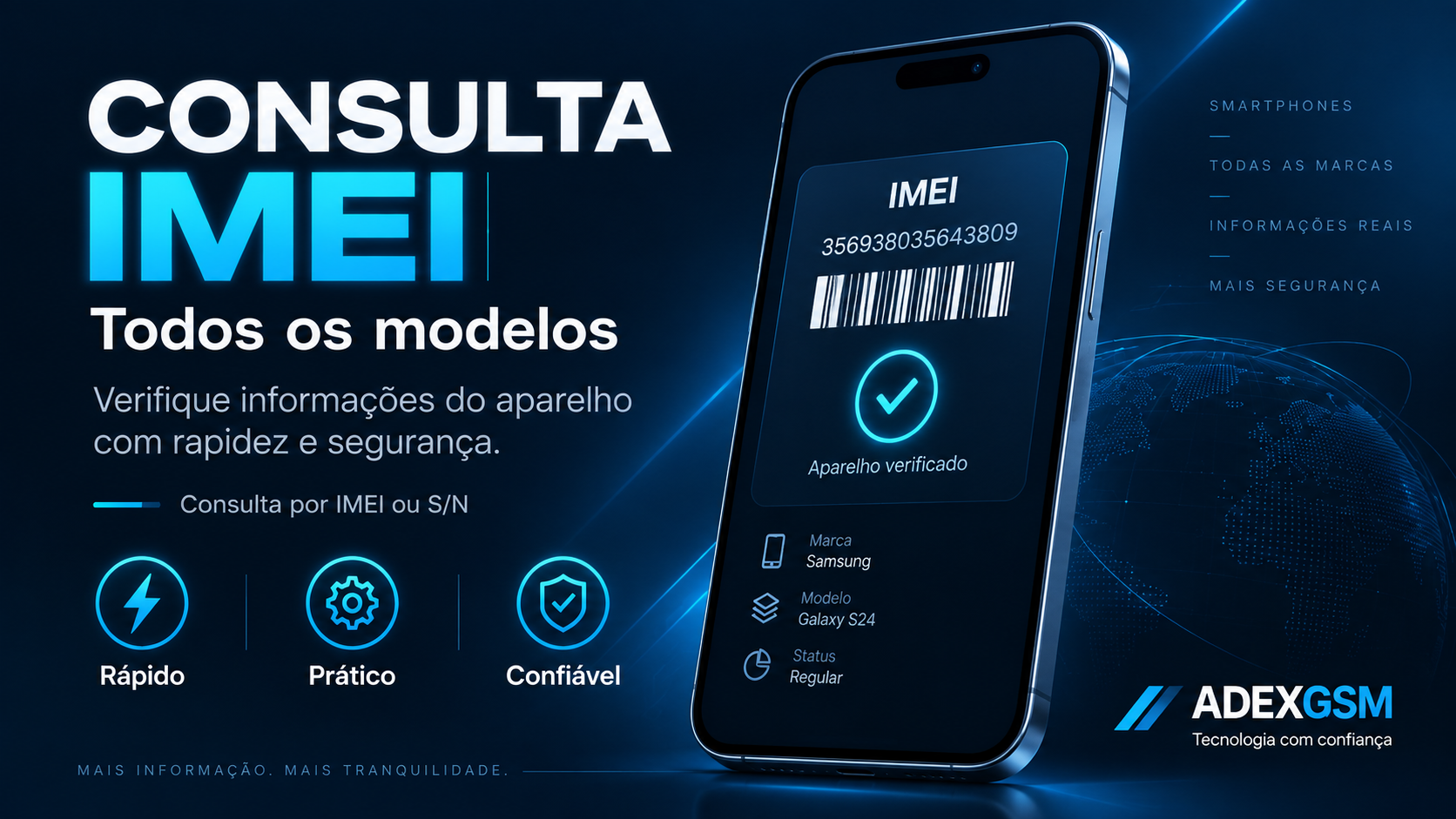 Consulta IMEI  ⚡ TODOS OS MODELOS SUPORTADOS (IMEI ou S/N) RÁPIDO